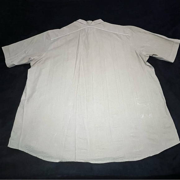 Hard Rock Hotel Cancun Button Up Shirt Men's Size 2XL Beige - Picture 7 of 14